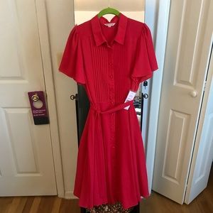 NWT Nanette Lepore Button Down Dress